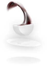 Tasse mit Kaffee
